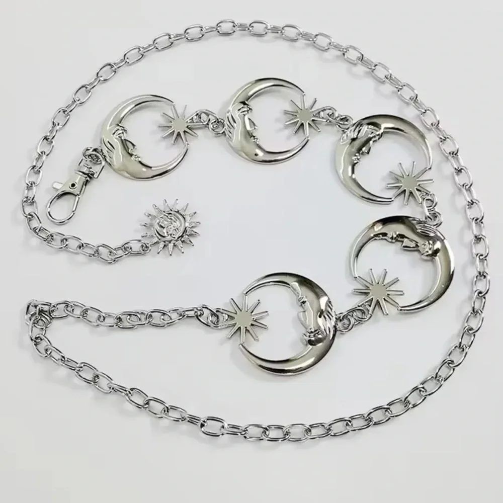 Celestial Moon Silver Belt